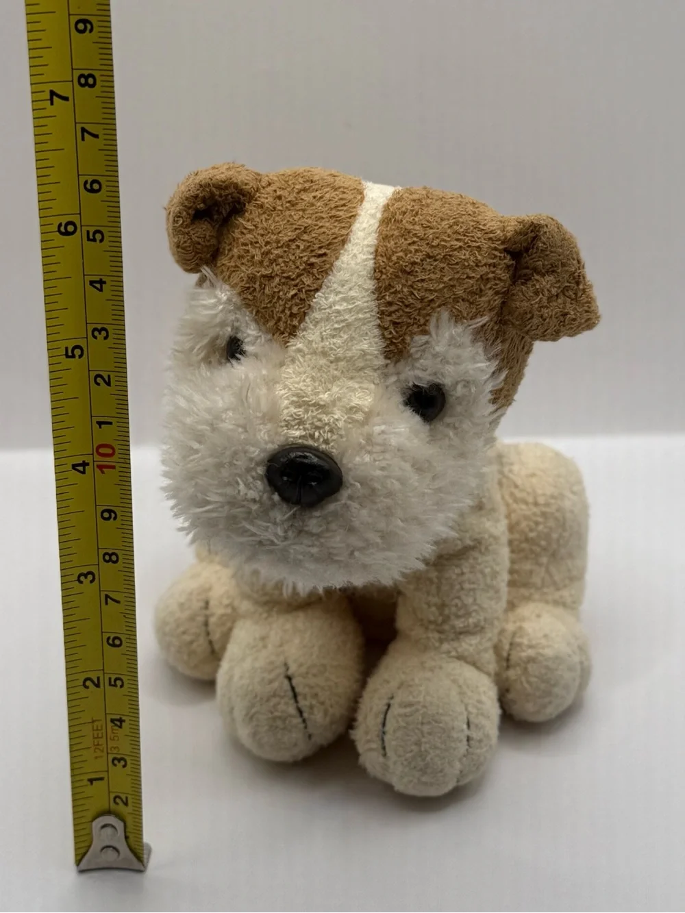 Vtg Russ Berrie Luv Pets Terrier Dog Plush Named Trixia Stuffed Animal Rare